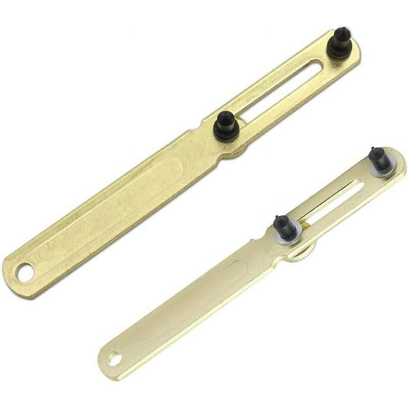 2 Pack Watch Battery Replacement Tool Kit Watch Back Remover Adjustable 2 Point Wrench Watch Case Opener for Watches Opening Screw Type Backs Changing Replacing Watch Batteries Watch Repair Tool