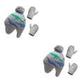 thumbnail image 3 of Jumpingount Sombrero Guantes Kit orejeras Manoplas para niños cómodo Accesorios de invierno gris azul verde M 2-3, 3 of 6