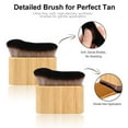 thumbnail image 4 of 3 in 1 Self Tanning Mitts Self Tanner Mitt Applicator Kit - Tanning Glove for Self Tan Mitt, Tanning Brush for Self Tan Brush Back Tanning Applicator Kabuki Body Brush Self Tanner Back Applicator, 4 of 6