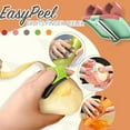 thumbnail image 3 of TIELUTT Finger Vegetable Peeler Peeler Kitchen Fruit Potato Peeler with Comfortable Rubber Finger Grip Storage Peeler Peeler Automatic Left Handed Potato Peelers for Kitchen Fruit Peeler Set Crinkle, 3 of 5
