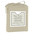 thumbnail image 2 of Cotton House - Ensemble de Draps en Microfibre Infroissable, Format Jumeau, Beige, 2 of 3