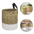 thumbnail image 3 of s naturales hechas a  del  de color dual Gloria canasta de almacenamiento, 3 of 8