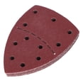 thumbnail image 4 of Hoja de lijado triangular, 60 piezas, papel de lija para ratón, lijadora de palma separada, papel de lija abrasivo, artesanía superior, 4 of 8