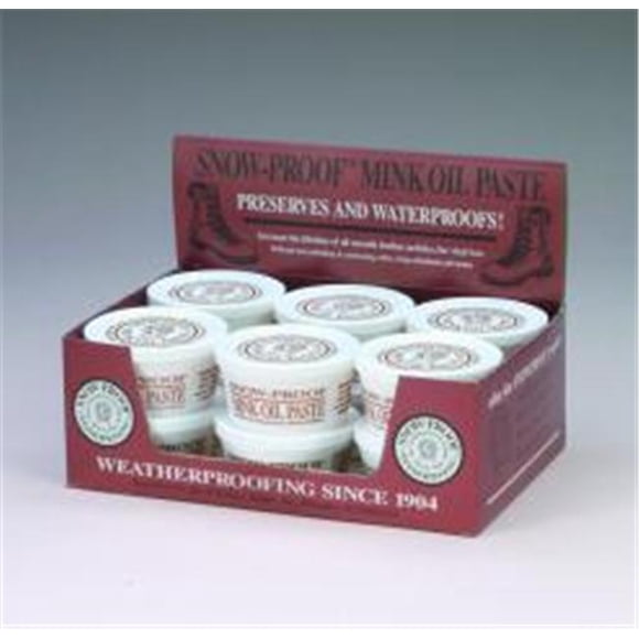 FIEBING COMPANY SNOW PROOF MINK OIL PASTE 3 OUNCES
