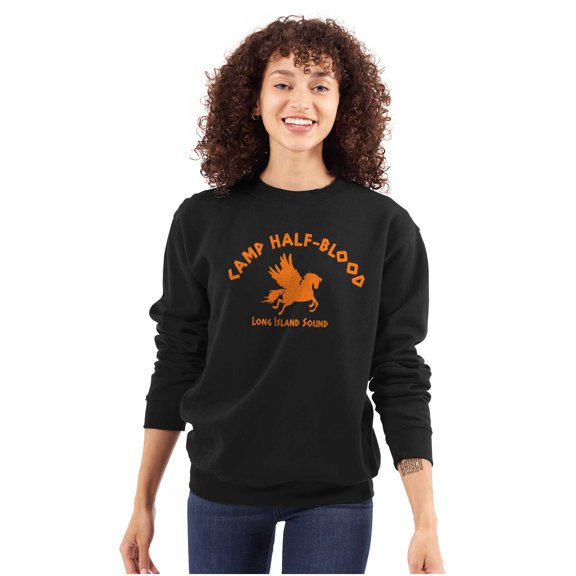 Camp Half Blood Greek Mythology Sweatshirt for Men or Women Brisco Brands S