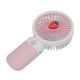 thumbnail image 5 of Ventilador de mano con apariencia de fresa de dibujos animados, ventilador portátil recargable con carga USB, portátil con cordón para viajes, 5 of 12