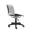 thumbnail image 1 of Brika Home Chaise de Bureau Basse en Noir, 1 of 5