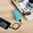 onn. Portable Charger, 6700 Mah, Teal