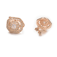 thumbnail image 2 of Yoursfs Rhinestone Clip on Stud Earrings for Women Pierced Ear Hypoallergenic CZ Large Earrings Gold Plated Jewelry for Bridal Wedding, 2 of 6