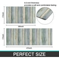 thumbnail image 6 of Beach Farmhouse Kitchen Rugs Set 2 Piece Colorful Summer Wooden Decorative Rug for Kitchen Low-Profile Floor Mats Decorations for Home Kitchen (17"x48"+17"x30"), 6 of 6