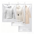 thumbnail image 4 of Hanging Vacuum Storage Bag No Pump & Five-Layer Waterproof & Space Saving for Coats Clothes Suits Sealer Clothing Storage Wardrobe Travel by MPOISVA, 4 of 8