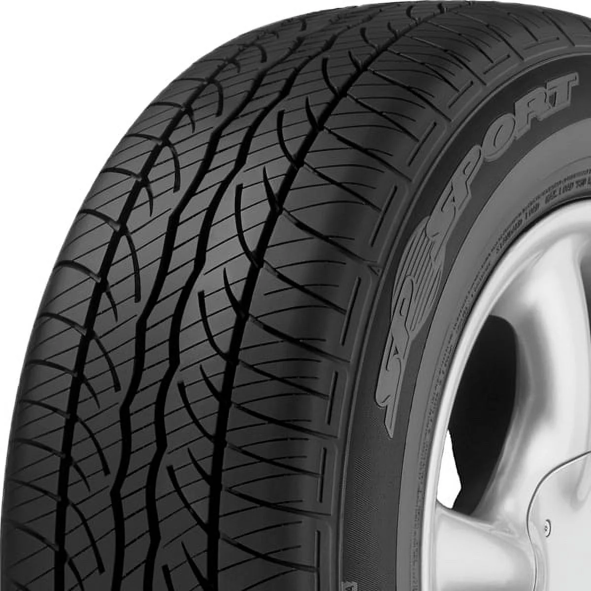 Set of 4 Dunlop SP Sport 5000 225/40R18 88V Tires 2254018 225 40