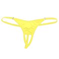 thumbnail image 2 of Levmjia Women Mini Thong Panties Seamless No Show Low Rise Solid Color Breathable Underwear For Daily Wear and Sports All Season, 2 of 3