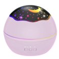 thumbnail image 2 of Home Bedroom Colorful Star Moon Sky Rotary Ball Projector Night Light Table Lamp, 2 of 7