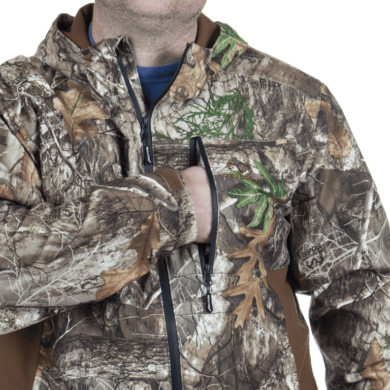 Realtree Men's Scent Factor Hunting Jacket, Realtree Edge, Size
