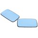 thumbnail image 3 of KSTE 2pcs de coches laterales con calefacción anti-vaho del espejo retrovisor de vidrios azules en forma Compatible with el E39 E46 97-06, 3 of 12