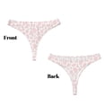thumbnail image 3 of Fotbe Cow 1 Tanga Sin Costuras para Mujer con Estampado – Panties Invisibles, Transpirables y Cómodos para Uso Diario-Medium, 3 of 6