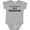 AC-Heather Grey, variant on Nevertheless, She Persisted Boys or Girls Baby Bodysuit