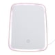 thumbnail image 4 of Espejo de maquillaje LED plegable con luz ajustable para mujer, espejo de tocador regulable, 4 of 5