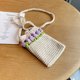 thumbnail image 1 of Bolsa de hombro de moda Flor de punto Mujer Crossbody Monedero pequeño (Caqui) Likrtyny Para Estrenar, 1 of 1