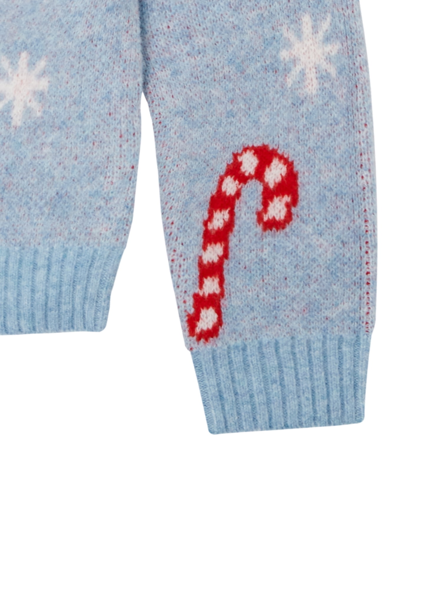 Planet Gold Girls Bow Print Ombre Sweater, Sizes 12M-18