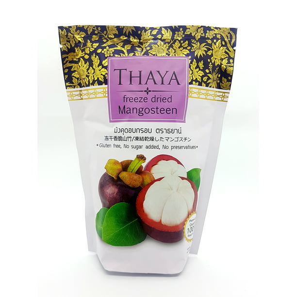 Freeze Dried Mangosteen All Natural Gluten Free 40 G By Thaya