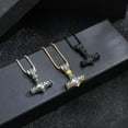 thumbnail image 4 of EOEMY Men'S Stainless Steel Norse Viking Thor Hammer Mjolnir Pendant Necklace-#1, 4 of 6
