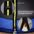 thumbnail image 2 of SereneLife 5FT 10FT Exercise Trampoline W/ Enclosure Net Outdoor Jump Rectangle Trampoline, Blue, 2 of 7