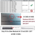 thumbnail image 2 of Case Only Compatible with MacBook Air 13 Inch (Models: A1369 & A1466, Older Version 2010-2017 Release), Slim Snap, 2 of 5