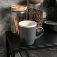 thumbnail image 3 of Stone Lain Serenity Rustic Stoneware Dinnerware Mug Replacements, Gray and Cream, 3 of 6