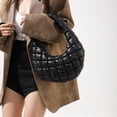 thumbnail image 3 of LinYooLi Quilted Hobo Handbag for Women Shoulder Purse Puffer Clutch Purse Trendy Puffy Bag Y2K Aesthetic Handbag, 3 of 6