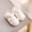 X-337White, variant on YMNXA Kids Toddler Girls Sandals Soft Sole Non Slip Closed Toe Solid Color Fashion Comfortable Breathable Shoes For Daily Wear,Orange,0-3 Months