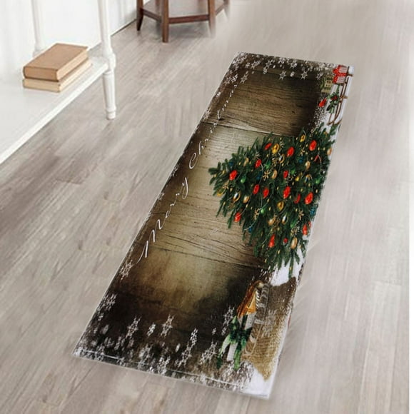 Dvkptbk Christmas Door Mat, Floor Mat, Door Mats Indoor, Merry Christmas Mats Merry Christmas Welcome Doormats Indoor Home Carpets Decor (16 X 47 Inch), Christmas Decorations on Clearance
