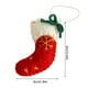 thumbnail image 2 of Toystoory Colgador de pared para decoración de árbol de Navidad Kits de decoración para fiestas calcetín rojo Toystoory HA069395-02, 2 of 4