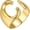 a.14k Gold Plated Letter C, variant on Bold Initial Letter Rings Adjustable, GoldChic Jewelry Women Gold Statement Ring Personalized Engraved Women’s Open Signet Ring for Party (Gold, White Gold, Black)