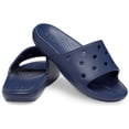 thumbnail image 2 of Crocs Unisex Classic Slide Sandals - Navy - M6W8, 2 of 2