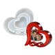 thumbnail image 2 of Molde de silicona en forma de corazón for marco de fotos Big Love, perfecto for manualidades y horneado, 2 of 4