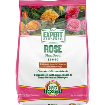 Expert Gardener Rose  Food Fertilizer 12-6-10, 4 lb.
