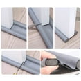 Sorrowso Door Bottom Sealing Strip Weather Stripping Air Sound Blocking