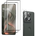 thumbnail image 1 of ccwonima [2+2 Pack for Motorola Edge 2025 Screen Protector + Camera Lens Protector Tempered Glass, 9H HD Anti-Scratch Case Friendly for Moto Edge 2025 Tempered Glass Film, 1 of 1