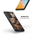 thumbnail image 3 of IBAOLE Fusion-X Compatible avec Huawei P40 Pro Étui, Pare-Chocs Robuste Antichoc - Turquoise Vert Camo Noir, 3 of 9