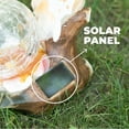 thumbnail image 6 of Dawhud Direct Fairy Solar Garden Light with Color Changing LED Crackled Glass Globe, 6 of 7