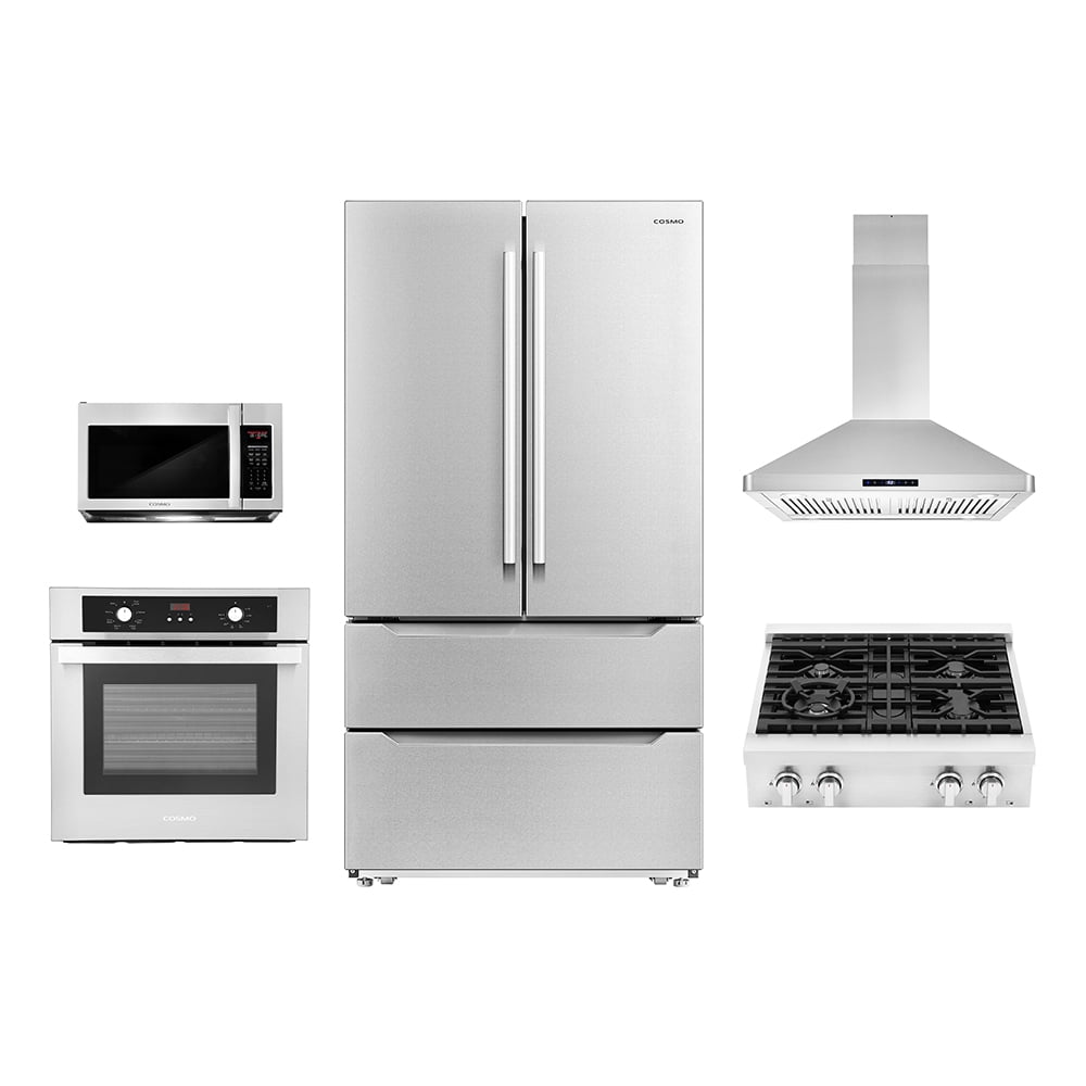 double wall oven with slide under door
