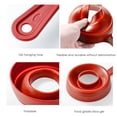 thumbnail image 2 of Embudo Plegable de Silicona Btafrte para Tarro Enlatado Portátil Rojo, 2 of 9