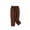 Coffee, variant on Women's Casual Pants Home Loose Pants Ankle Length Harems Pants Casual Home Wear Elastic Waist Comfortable Daily Full Length Women's Pants