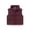 Wine, variant on GiLiling Girls Boys Down Puffer Vest Sleeveless Puffy Stand Collar Winter Zip Up Waistcoat Outerwear (Khaki, 5-6 Years)