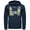 Navy Blue, variant on Men's Pixar Character Periodic Table  Pull Over Hoodie Black 2X Large