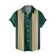 thumbnail image 1 of Playeras Algodon Para Hombre, Camiseta Informal De Verano A La Moda Para Playa, Con Estampado Digital 3D, Solapa Con Botones, Manga Corta, 105, 1 of 4