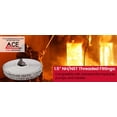thumbnail image 3 of Fire Hose 75' x 1 1/2" with extra large aluminum NH couplings. This is the BMF heavy NFPA 1962 regulations. Professional heavy duty, Fire Hose., 3 of 14