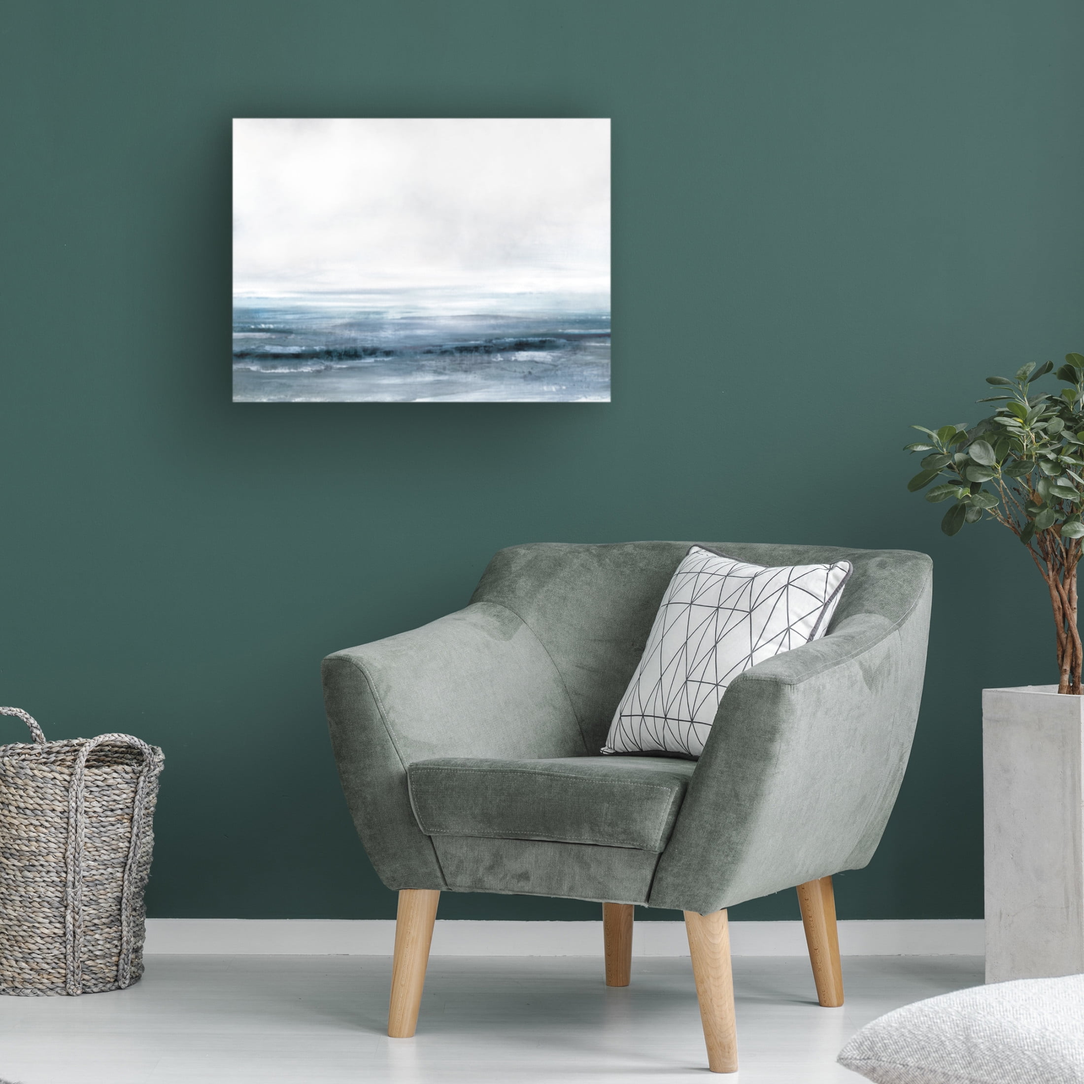 Trademark Fine Art Dan Hobday Water Canvas Wall Art